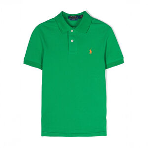 NWOT Polo Ralph Lauren Little Boys Mesh Polo Shirt Green Pony Orange $49…